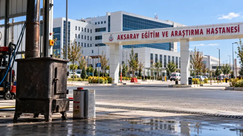 Sobaya tiner attılar, hastanelik oldular