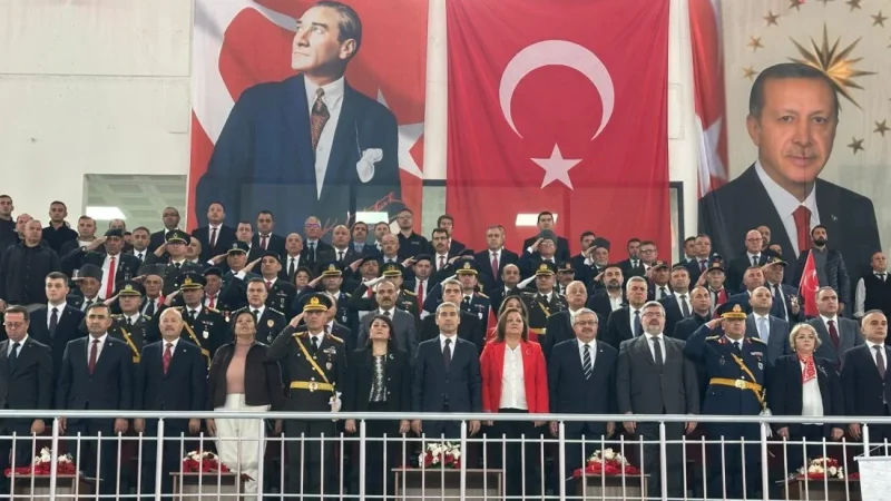 29 Ekim Cumhuriyet Bayramı töreni başladı