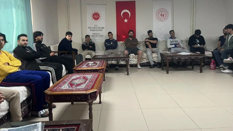 Amasya'da Öğrencilere Ruh Sağlığı Desteği