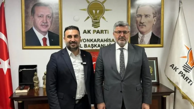 Ali Özkaya’dan Özgür Kavak’a nezaket ziyareti
