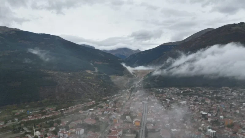 Doğanın güzelliği bu kez Çay’dan…