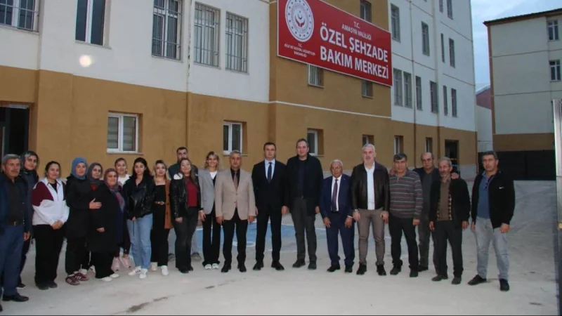 Göynücek’te Özel Şehzade Bakım Merkezi Hizmete Başladı
